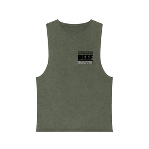 Beef Baits fishing Australia singlet original design Unisex Stonewash Tank Top