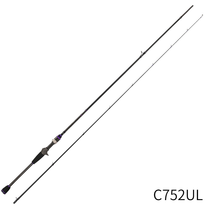 TSURINOYA NEW Ultralight AJING Rod UL L 1.83m 2.26m 2 Secs Lure Casting Spinning Fishing