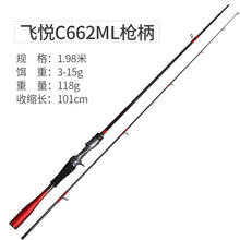 Load image into Gallery viewer, LURESTAR CLASSIC High Carbon Spinning Casting Fishing Rod Distance Throwing