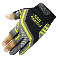 Load image into Gallery viewer, Three finger cut sport fishing gloves finger protector gloves