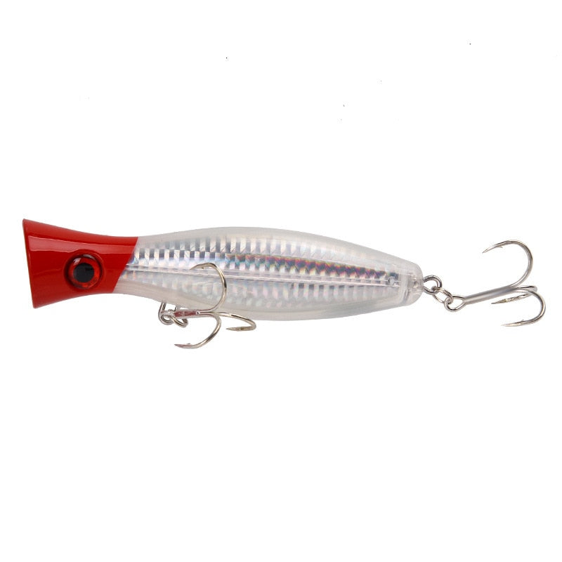 Popper Fishing Lures 2019 Weights 40g Large Poppers Top Water Lure Artificial Hard Bait Fishing Tackle Articulos De Pesca