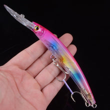 Load image into Gallery viewer, 1pcs 17cm 24g Wobbler Fishing Lure Big Crankbait Minnow Trolling Artificial Bait lures Fishing tackle