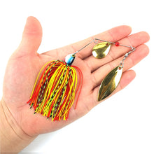 Load image into Gallery viewer, 1pcs Spinner Bait 10G 16G 17G Metal Lure Hard Fishing Lure Spinner Lure Spinnerbait Swivel Fish Tackle Wobbler Fishing