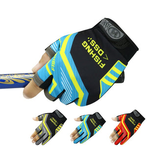 Three finger cut sport fishing gloves finger protector gloves