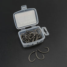 Load image into Gallery viewer, 50pcs set Stainless Steel Barbless Fishing Hook for easy safe release of fish