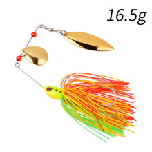 Load image into Gallery viewer, 1pcs Spinner Bait 10G 16G 17G Metal Lure Hard Fishing Lure Spinner Lure Spinnerbait Swivel Fish Tackle Wobbler Fishing