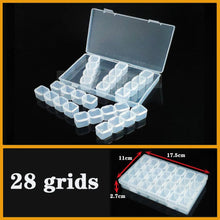 Load image into Gallery viewer, Transparent Plastic storage box Screw fishing tablets craft Compartment Case