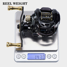 Load image into Gallery viewer, GBC200 Carbon BFS Bait casting Fishing Reel  Double Spool Smooth Casting