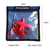 Load image into Gallery viewer, Kmucutie One Set of seawater Big Game Fishing Bait Marlin Tuna Trolling Lures with Bag Fishing Tackle teasers