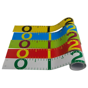 JK New Fish Ruler Measuring Waterproof Lightweight Multi-color