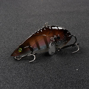 Sinking Vibration Fishing Lure 65mm 17.5g Hard Plastic Artificial VIB prawn Lure bait