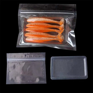 100 pcs/lot Packing bag plastic bag PVC blister package for fishing lure