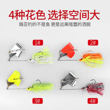 Load image into Gallery viewer, 28g Top Water Fishing Lure Phonic Buzz Fishing Colourful Composite Spinner bait Fishing Tackle
