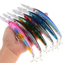 Load image into Gallery viewer, 1PCS Wobbler Fishing Lures Hard Bait 17cm 24g Hot Model Artificial Minnow Fishing Tackle