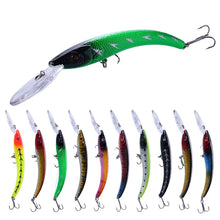 Load image into Gallery viewer, 1x 15.5cm / 16.3g Wobbler Fishing Lure Big Crank Bait Minnow Trolling Artificial