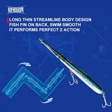Load image into Gallery viewer, Needle Gar Fishing Lure Pencil 205mm 130mm Stick Pencil Z action Hard Baits