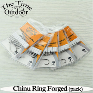 Fishing Hooks Ring Forged Carbon Steel Fish Hook Hight Quality