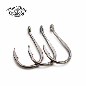 Fishing Hooks Ring Forged Carbon Steel Fish Hook Hight Quality