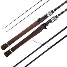 Load image into Gallery viewer, 2.1m M/ML Double Tip Fishing Rod 4-15g Casting &amp; spin Light Jigging 2 Sections Quality
