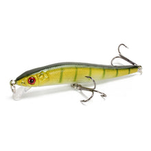 Load image into Gallery viewer, 1pcs Minnow Fishing Lure 3D Eyes 8.5cm/5.8g Crankbait Wobblers Artificial Hard Bait Bass Fishing