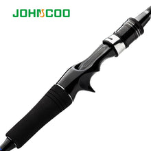 Load image into Gallery viewer, JOHNCOO Casting Spinning Fishing Rod Power M MH Carbon Rod Pole 2 Section Fiber Baitcasting Fishing Rod