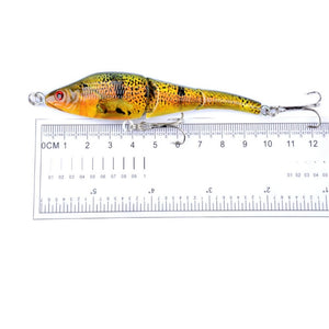 6Pcs/Lot Set glide Minnow 9.5cm/8.9g Fishing Lure Kit Crankbait Hard Bait Artificial Wobbler Fishing