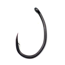 Load image into Gallery viewer, 100pcs fishing Hooks Matt Black with Barb Size 2 4 6 8 10 carbon Japan Hook