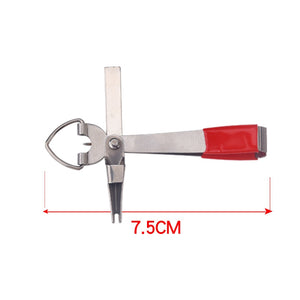 Multifunctional Fishing Quick Knot Tool Fast Tie Knot Line Cutter Clipper Nipper Hook Sharpener