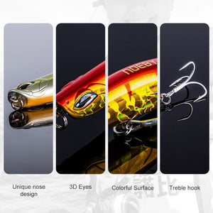 Noeby Sinking Fishing Lures 80mm 14 18g 99mm 28 36g Pencil Long Casting Wobblers Artificial Hard Baits for Bass Sea Fishing Lure