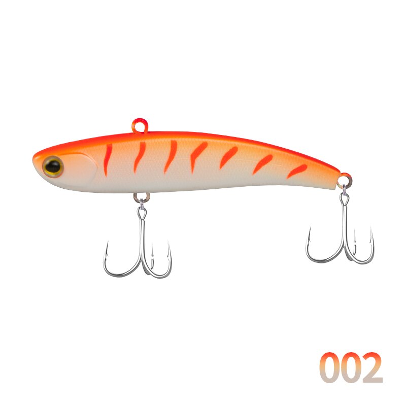 D1 Vibes Rattling for Fishing 80mm 17g Long Casting Hard Bait Sinking Artificial Bait Fishing Tackle