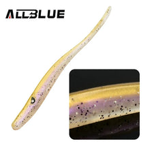 Load image into Gallery viewer, Crazy Slug 130mm 6pcs/bag Soft Fishing Lure Artificial Bait Silicone Worm Shad