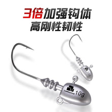 Load image into Gallery viewer, Weight Hooks Crank Jig Head Hook Jigging Fishing Lure Bait Soft  Fishing Tackle