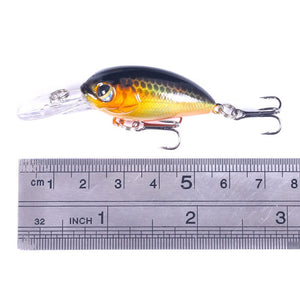 1pcs Crankbaits Fishing Lure Wobblers 5.5cm 4.8g Floating Japan Artificial Hard Bait Bass Swimbait Fishing tackle
