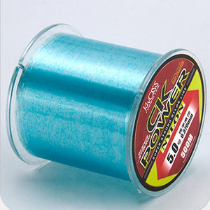 500m Fluorocarbon Invisible Spoted Line Fly Fishing Line Bionic Monofilament Fish Line Speckle Nylon Thread Fishing Line