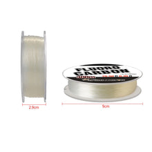 Load image into Gallery viewer, Full Sink Fluorocarbon 300m Fishing Line 100% Monofilament Leader Japanese
