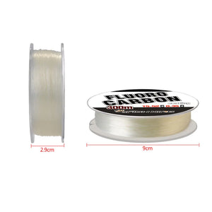 Full Sink Fluorocarbon 300m Fishing Line 100% Monofilament Leader Japanese