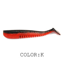 Load image into Gallery viewer, 50mm 80mm 95mm 110mm Fishing Lures soft lure paddle tail Artificial bait quality