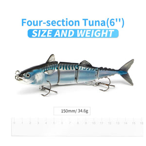 ODS 150mm 31g tuna lure Swimbait glide Fishing lures Hard Jointed for Saltwater and Freshwater