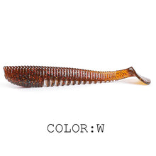 Load image into Gallery viewer, 50mm 80mm 95mm 110mm Fishing Lures soft lure paddle tail Artificial bait quality