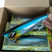 Load image into Gallery viewer, 1pc 190mm129g15cm86g12cm41g Top water Popper Bubble Jet surface lure for GT Tuna