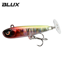 Load image into Gallery viewer, BLUX Rattle Tail 38mm 44mm Power Shining Paddle Metal Jig Fast Zinc Jigging Spoon Bait Sinking Hard Fishing Lure
