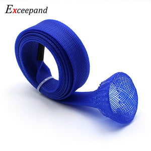 Exceepand Fishing Rod Cover Tangle Free Easy to Use Fishing Rod Cover Sock