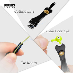 Booms Fishing Quick Knot Tying Tool Line Scissors Cutter Clipper Fast Knotter Tie Zinger Retractor Tackle
