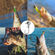 Load image into Gallery viewer, 1g 2g 3g 4g 5g 10g 20g 22g 25g 28g Jig head fishing hook lure for soft bait