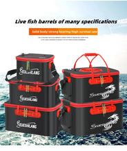 Load image into Gallery viewer, Fishing bag eva fish bucket integrated live bait bag folding fish box