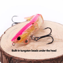 Load image into Gallery viewer, 1PCS 90MM/7G glide bait Multi-Joint Fishing Swimbait Swinger Built-In Tungsten bead Quality Lure