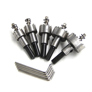 High Speed Steel Sawtooth drill bits set Tapper Aluminium & Iron Plate 16/30mm