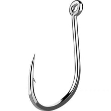 Load image into Gallery viewer, Carbon Steel Fishing Hooks 400Pcs Offset Set Saltwater and Freshwater 10 Sizes