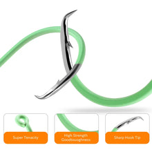 Load image into Gallery viewer, Circle Fishing Hook Luminous Left Offset 10 Sizes 4-10piece Pack Tackle