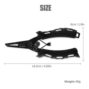 Stainless Steel Fishing Grip Professional pliers cutter Tool Fish Grabber Clip